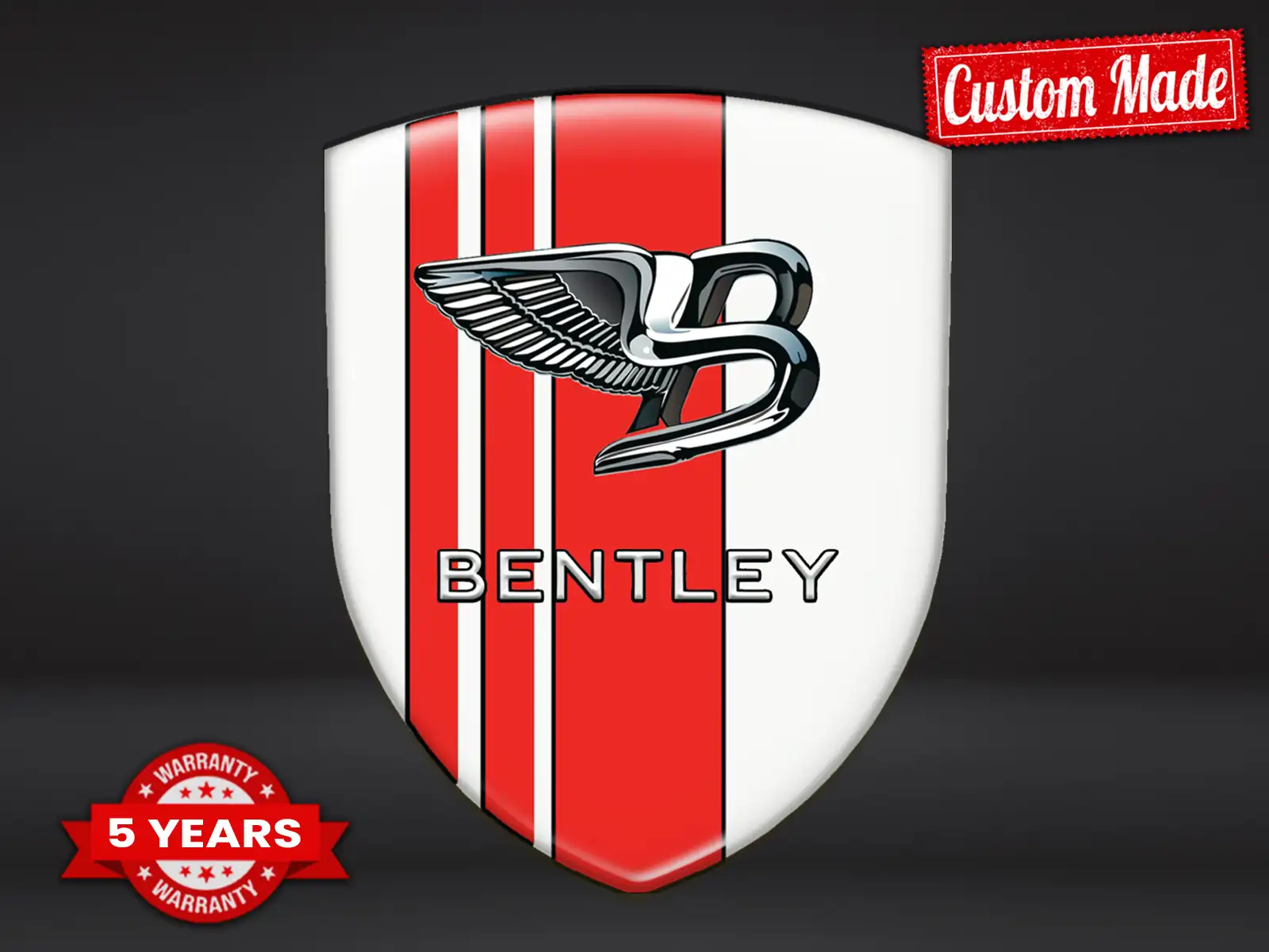 Bentley Pegatinas Negocio Personalizadas Edición Deporte Estrella